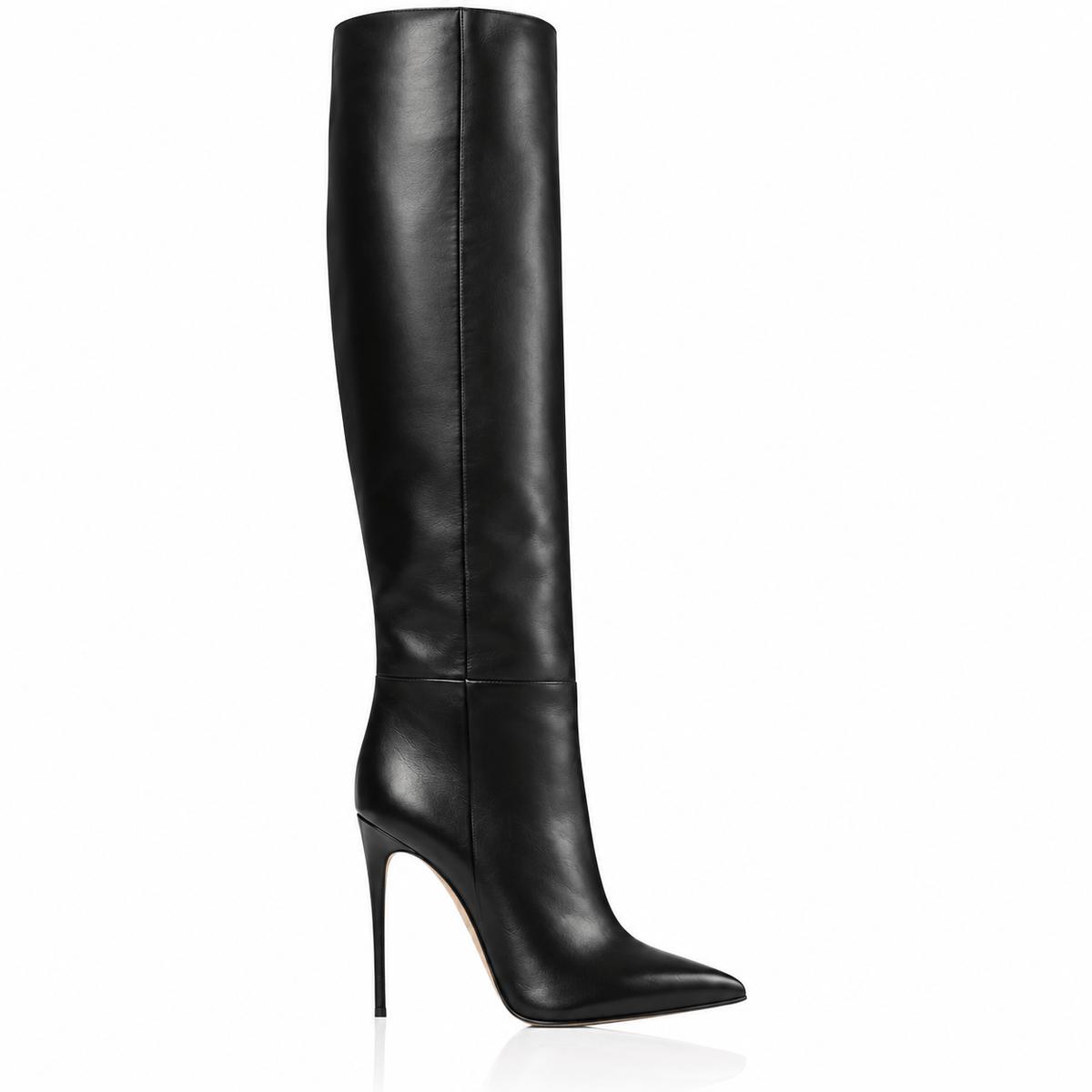 DAYNA BLACK LEATHER