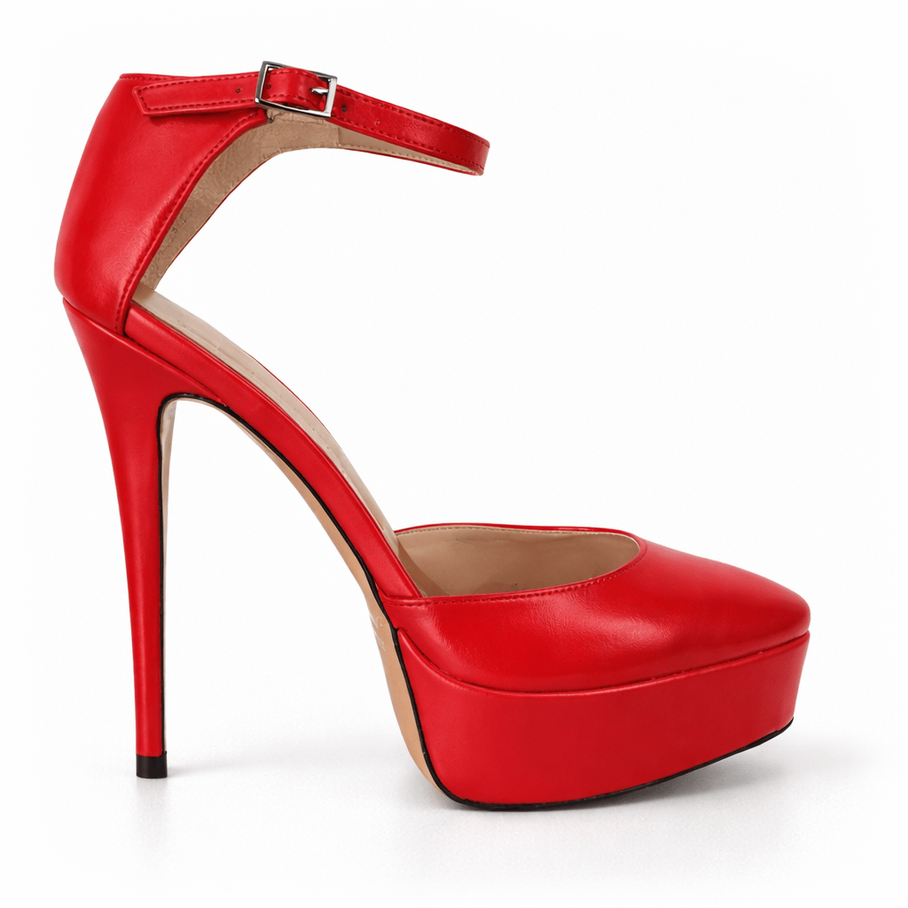 Identità Décolleté MIRABELA PELLE ROSSO