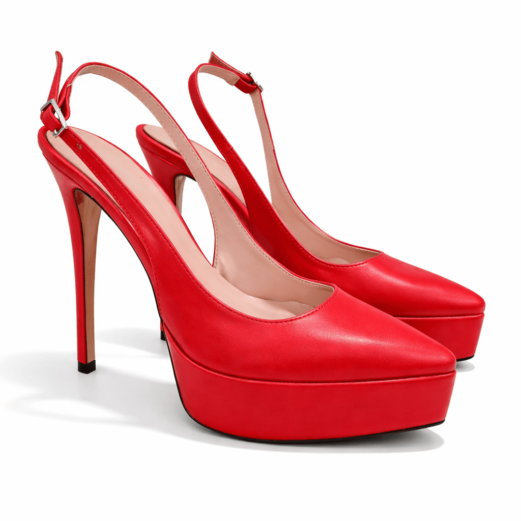 Identità Décolleté SISSY PELLE ROSSO