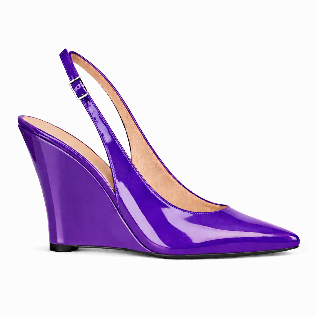 Identità Décolleté Slingback PAULINA VERNICE VIOLA