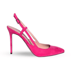 Identità Décolleté Slingback PERLA SCAMOSCIATO FUCSIA