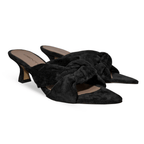 Identità Flat AVERY SUEDE NERO