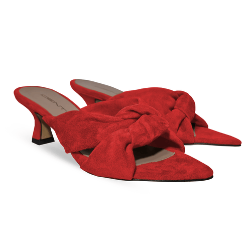 Identità Flat AVERY SUEDE ROSSO
