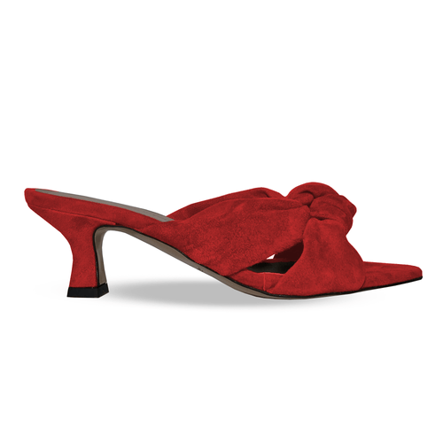 Identità Flat AVERY SUEDE ROSSO