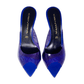 Identità Mules CHORA PELLE/PVC BLU