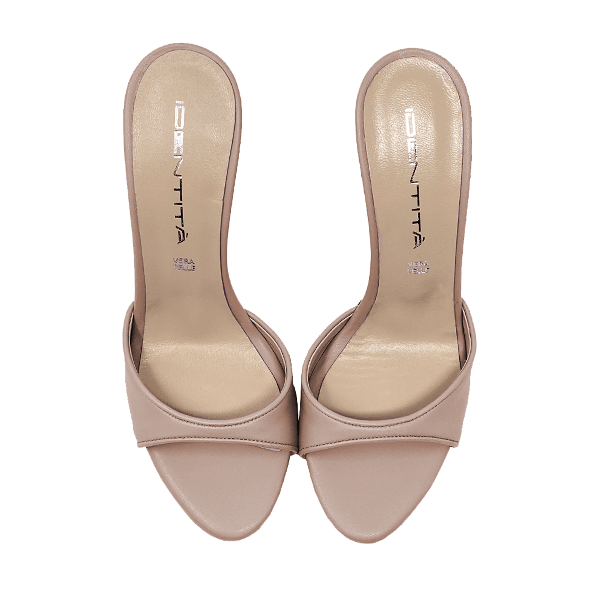 Identità Mules JILL PELLE BEIGE