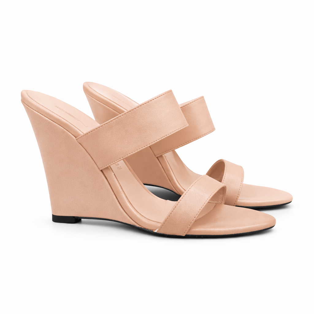 Identità Mules KELLY PELLE BEIGE