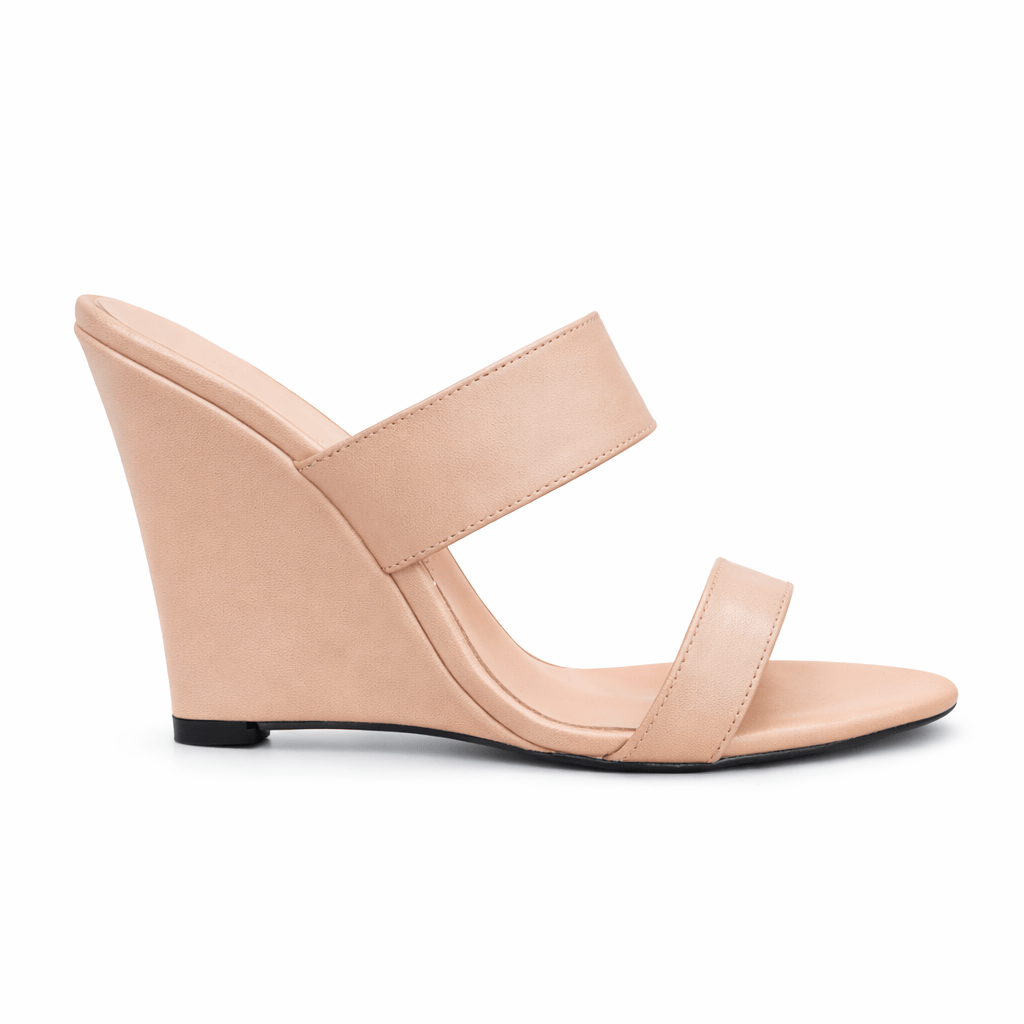 Identità Mules KELLY PELLE BEIGE
