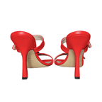 Identità Mules KIM PELLE ROSSO