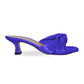 Identità Mules MARGAUX PELLE BLU