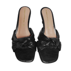 Identità Mules MARGAUX PELLE NERO