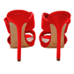 Identità Mules MATILDE PELLE ROSSO