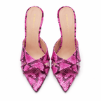 Identità Mules ROBERTA PITONE FUCSIA