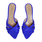 Identità Mules SOHA PELLE BLU
