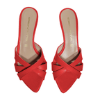 Identità Mules SOHA PELLE ROSSO