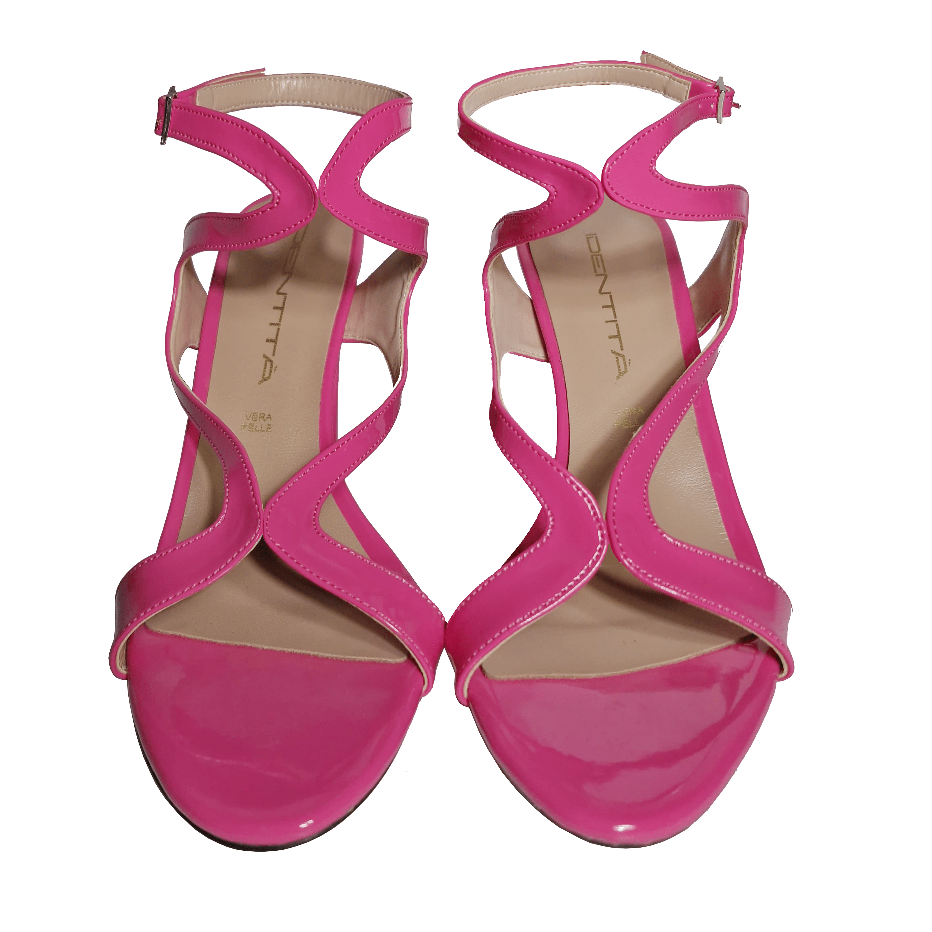 Identità Sandali AMIRA VERNICE FUCSIA