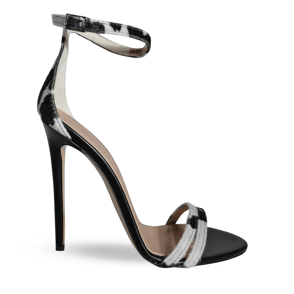 Identità Sandali CHIARA PELLE NERO