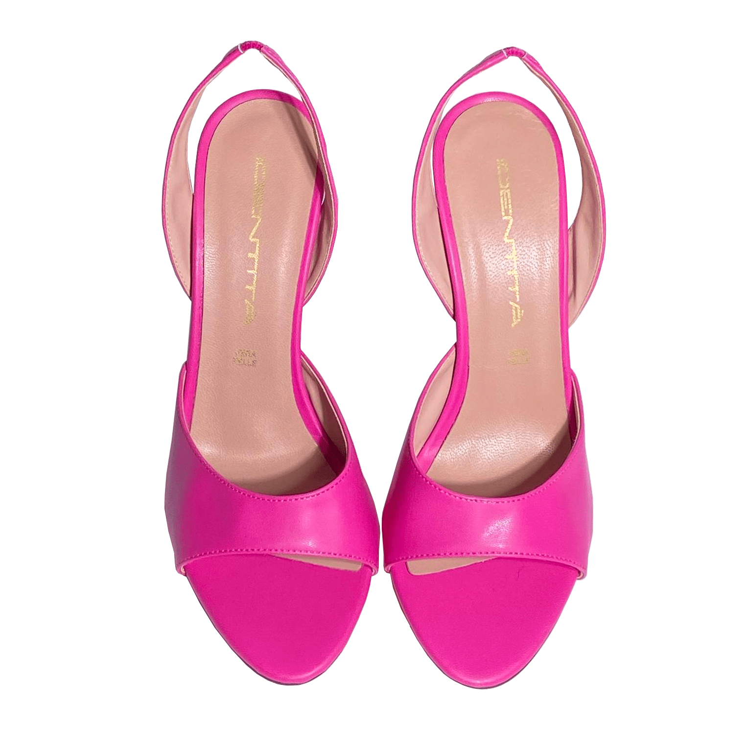 Identità Sandali ELSA PELLE FUCSIA