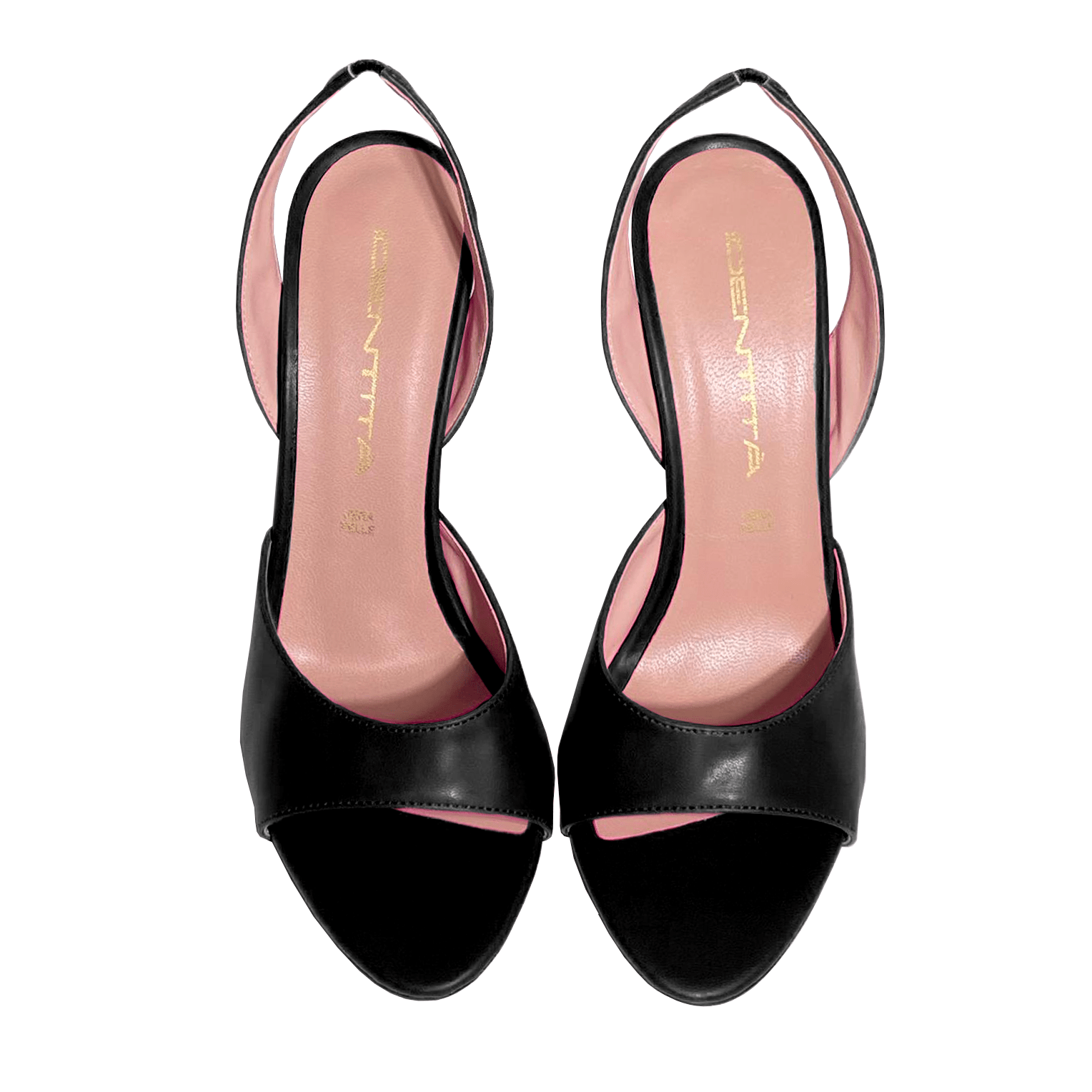 Identità Sandali ELSA PELLE NERO