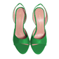 Identità Sandali ELSA PELLE VERDE