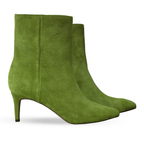 Identità Stivaletti FLEUR SCAMOSCIATO VERDE