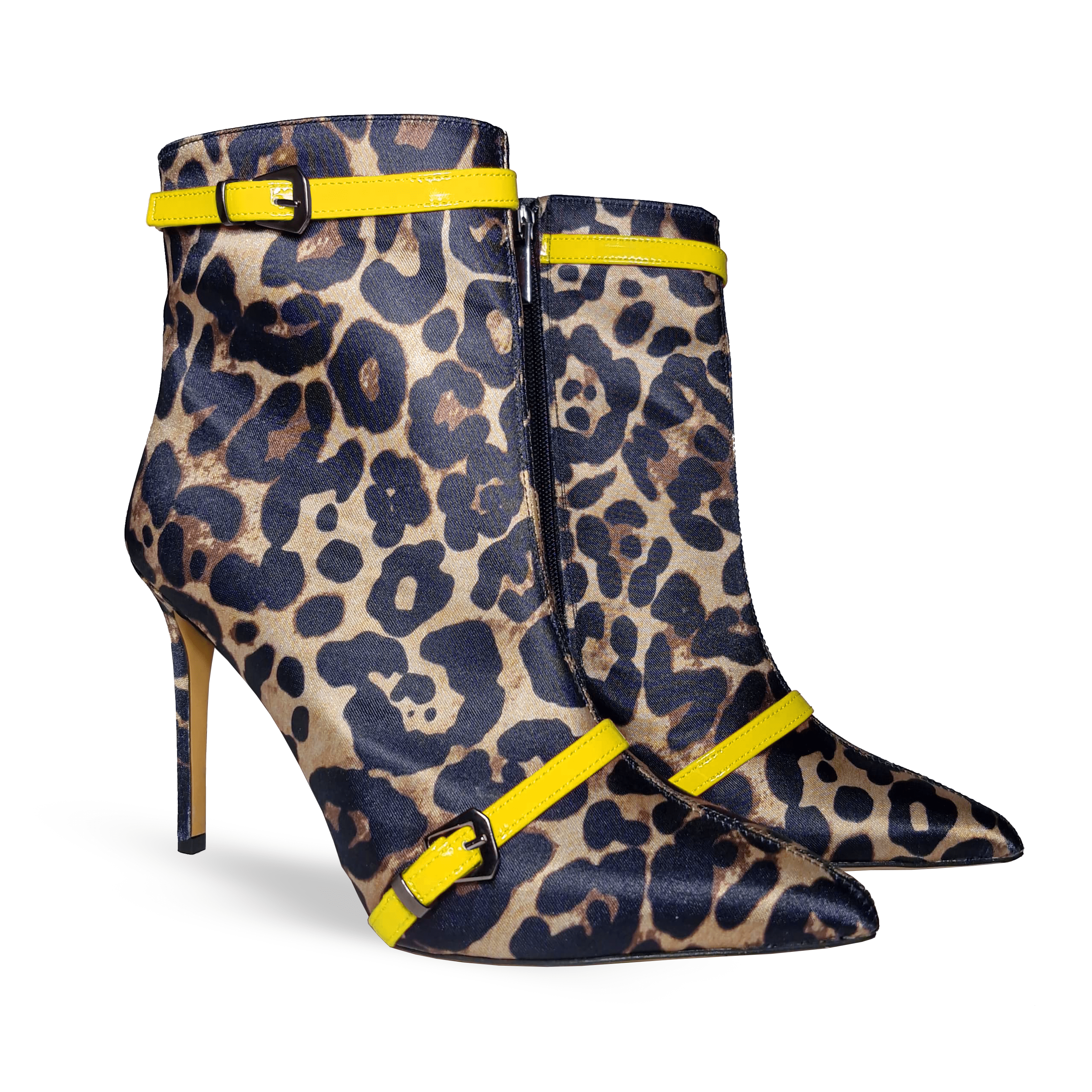 Identità Stivaletti HAZEL LEOPARDATO ANIMALIER/GIALLO