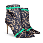 Identità Stivaletti HAZEL LEOPARDATO ANIMALIER/TIFFANY