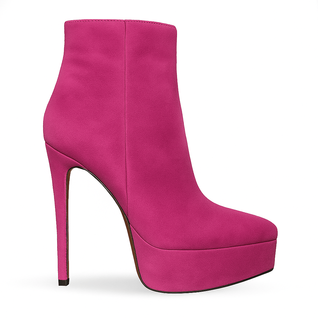 Identità Stivaletti IRENE SCAMOSCIATO FUCSIA