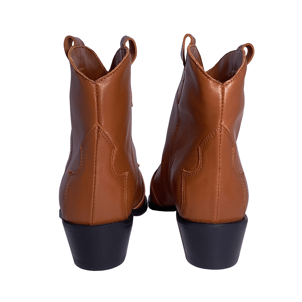 Identità Stivaletti KENDAL PELLE MARRONE