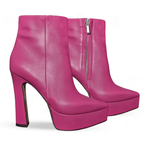 Identità Stivaletti VANESSA PELLE FUCSIA