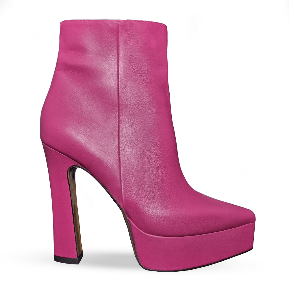 Identità Stivaletti VANESSA PELLE FUCSIA