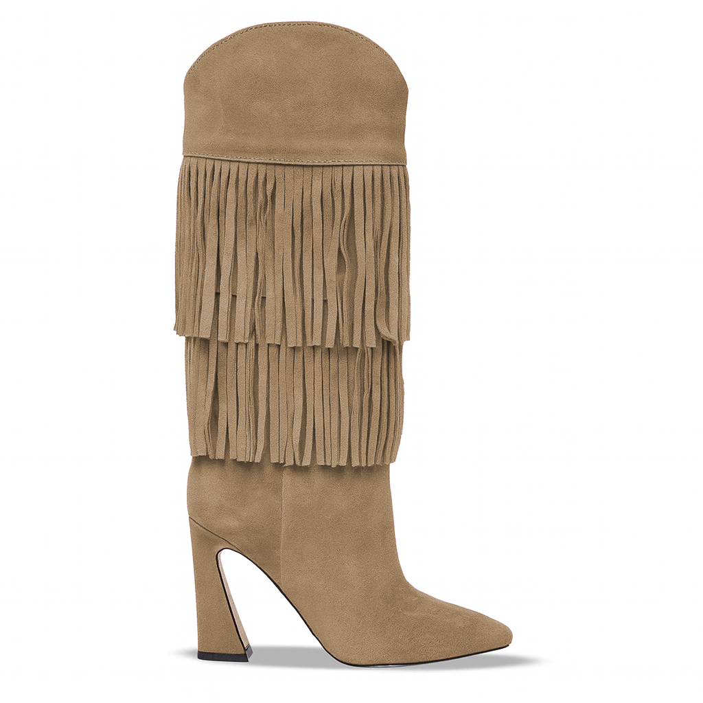 Identità Stivali ANTONIA CAMOSCIO SABBIA