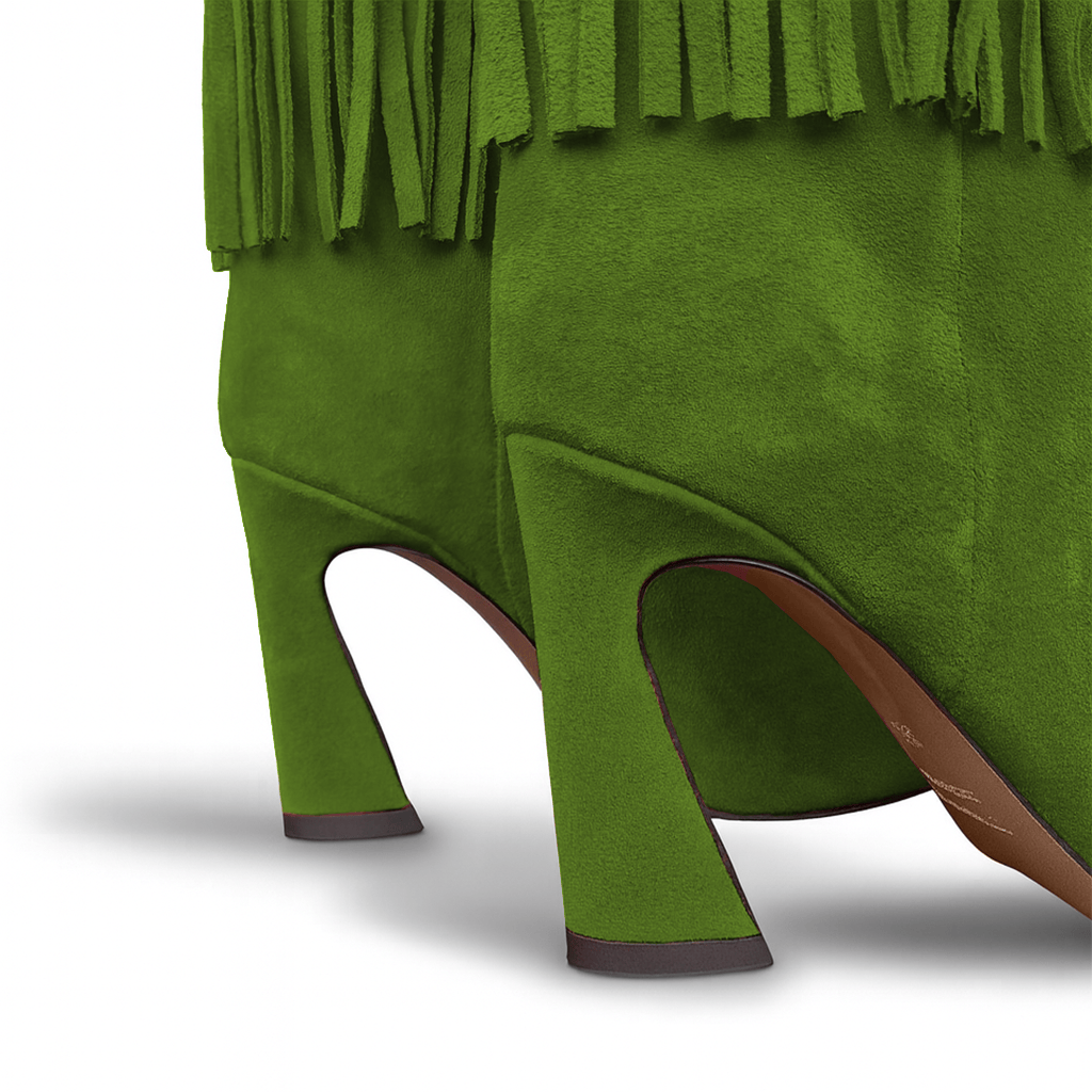 Identità Stivali ANTONIA CAMOSCIO VERDE
