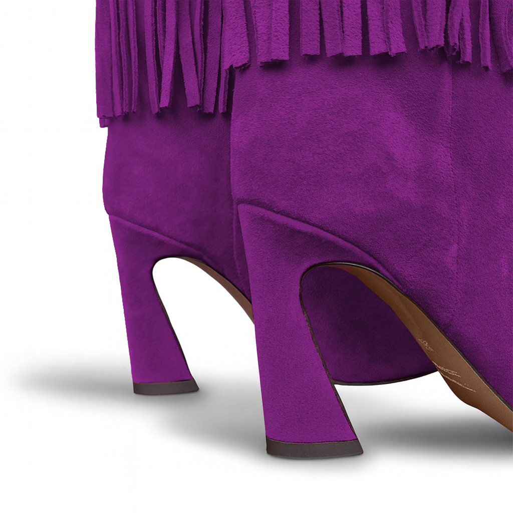 Identità Stivali ANTONIA CAMOSCIO VIOLA