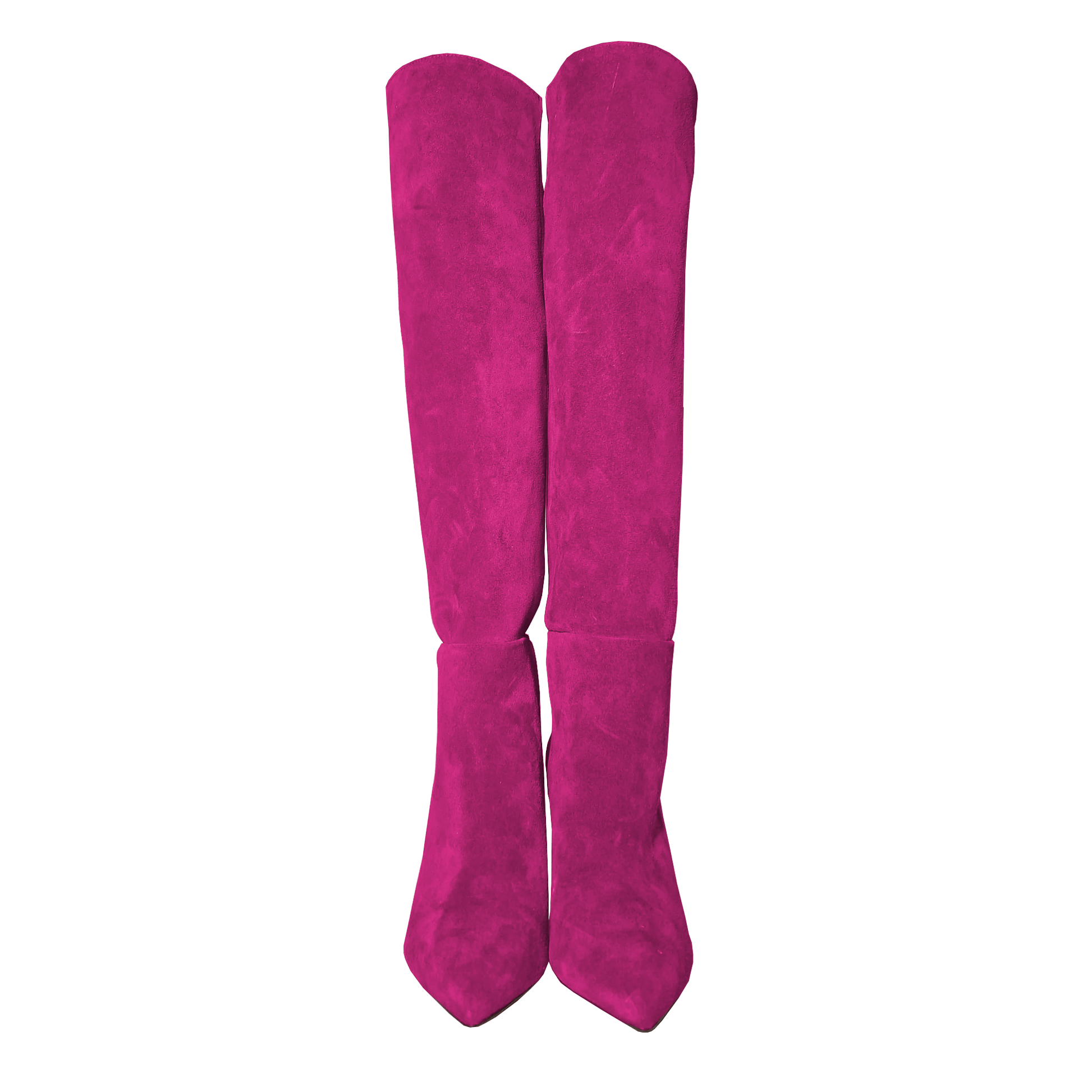 Identità Stivali DARCEY SCAMOSCIATO FUCSIA