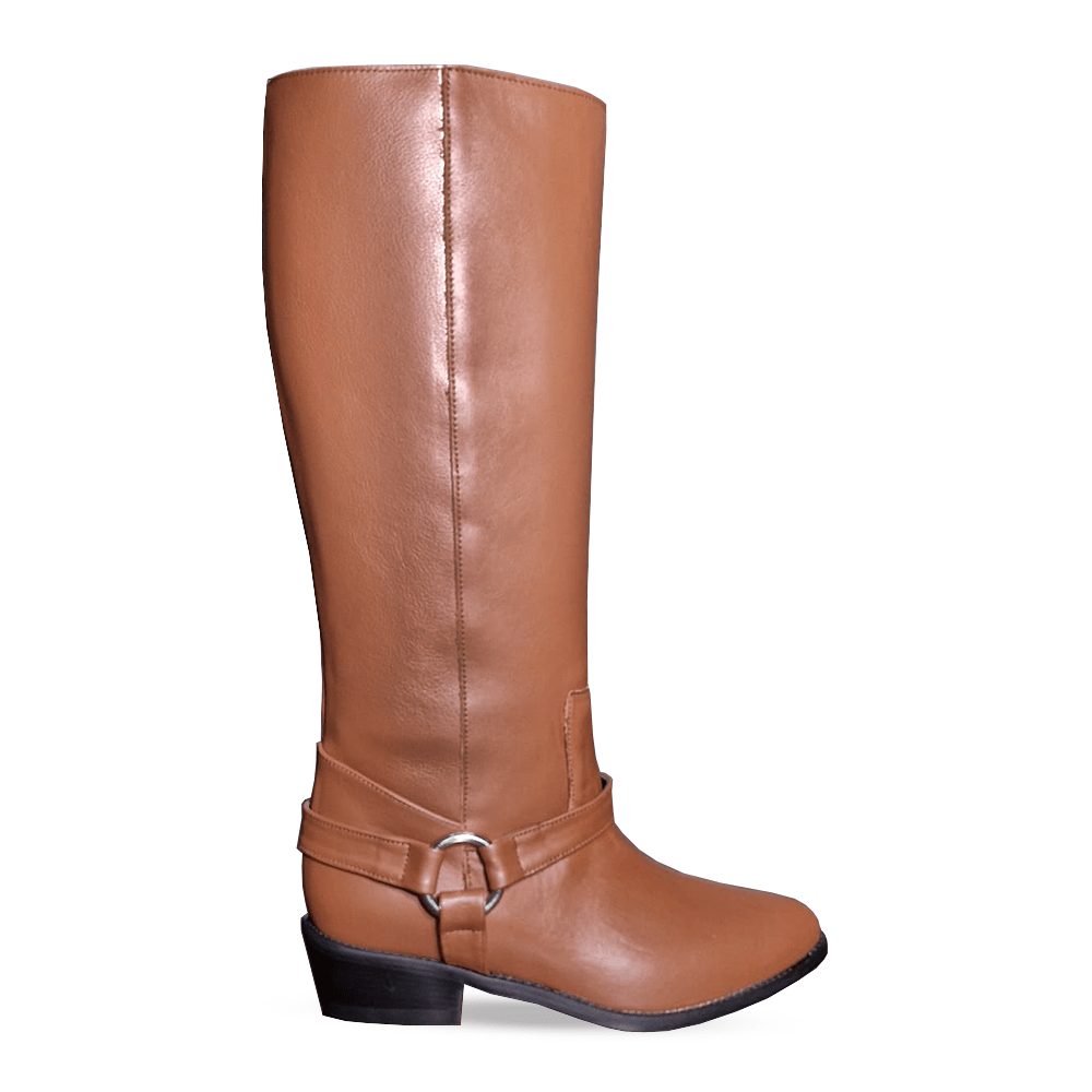 Identità Stivali DESIREE PELLE MARRONE