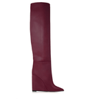 Identità Stivali FARAH PELLE BORDEAUX