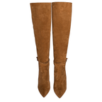 Identità Stivali LILY SUEDE MARRONE