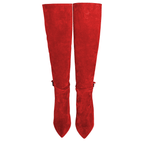 Identità Stivali LILY SUEDE ROSSO