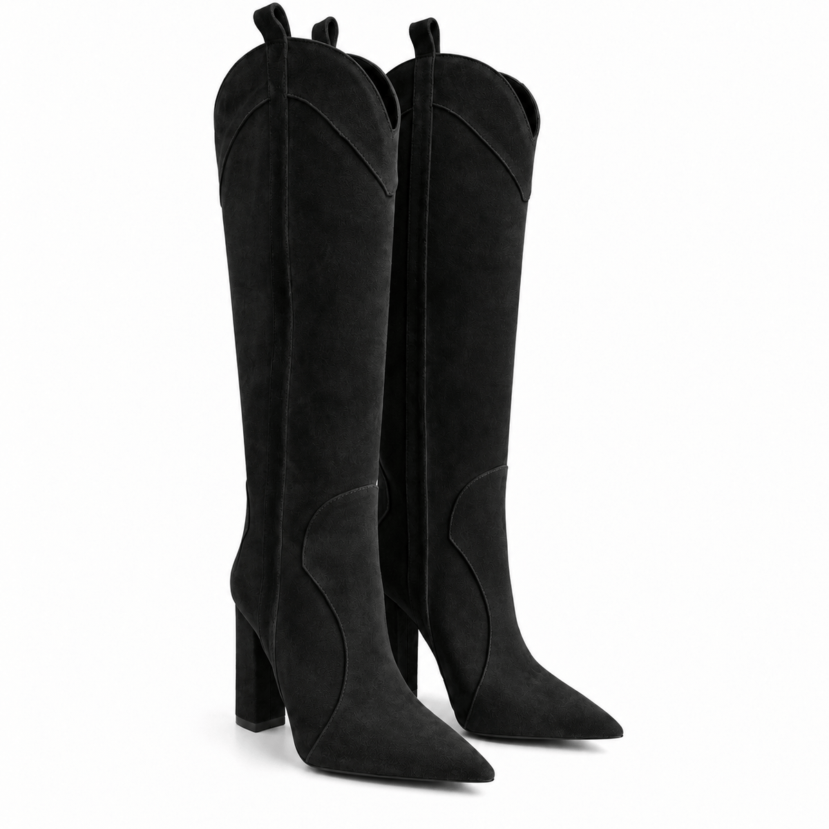 Identità Stivali MAURA SCAMOSCIATO NERO