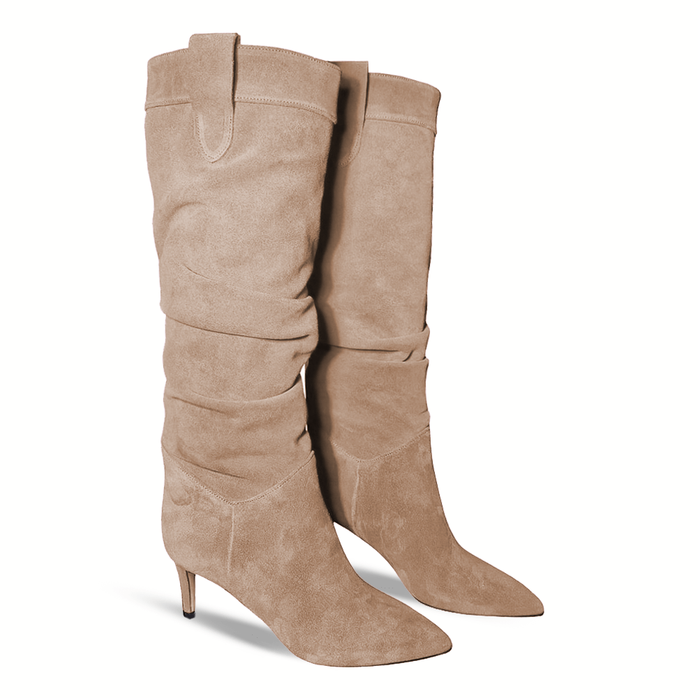 Identità Stivali NADIN SCAMOSCIATO SABBIA