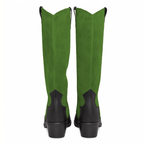 Identità Stivali NICOL SCAMOSCIATO VERDE