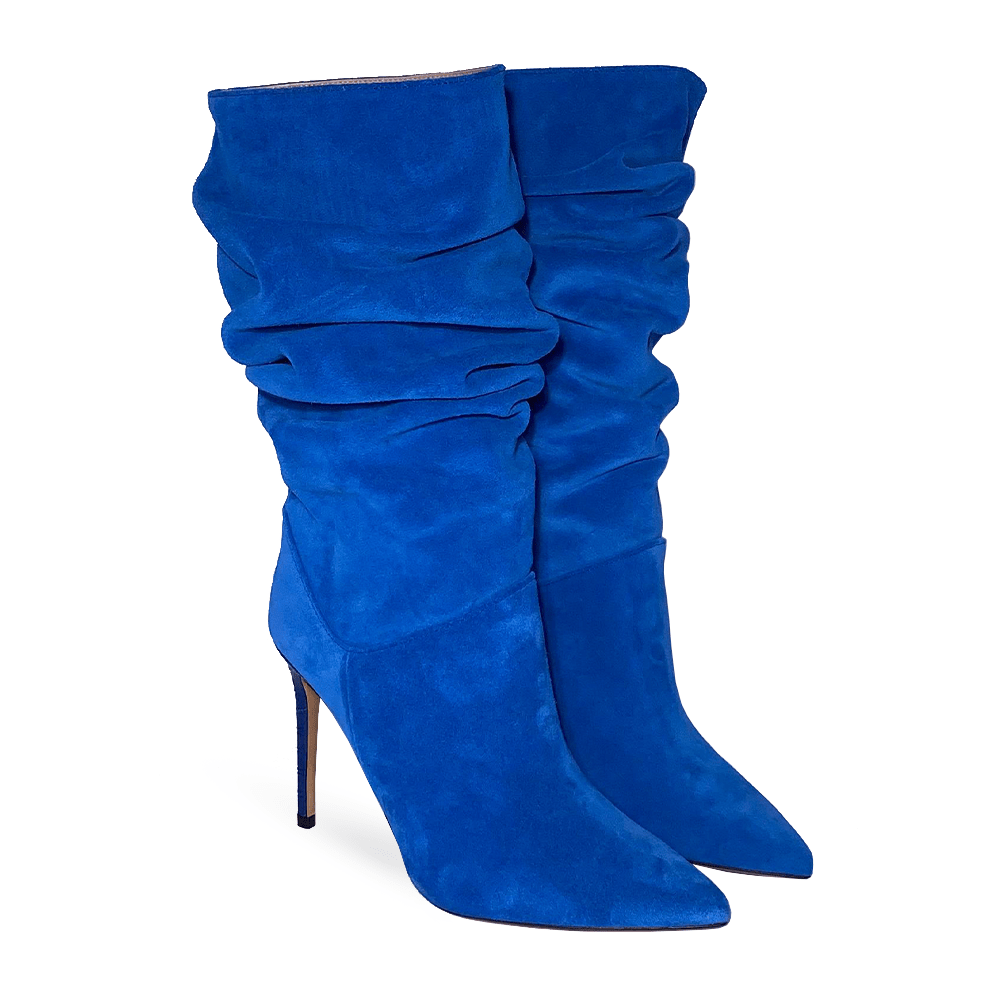 Identità Stivali TONYA SCAMOSCIATO BLU