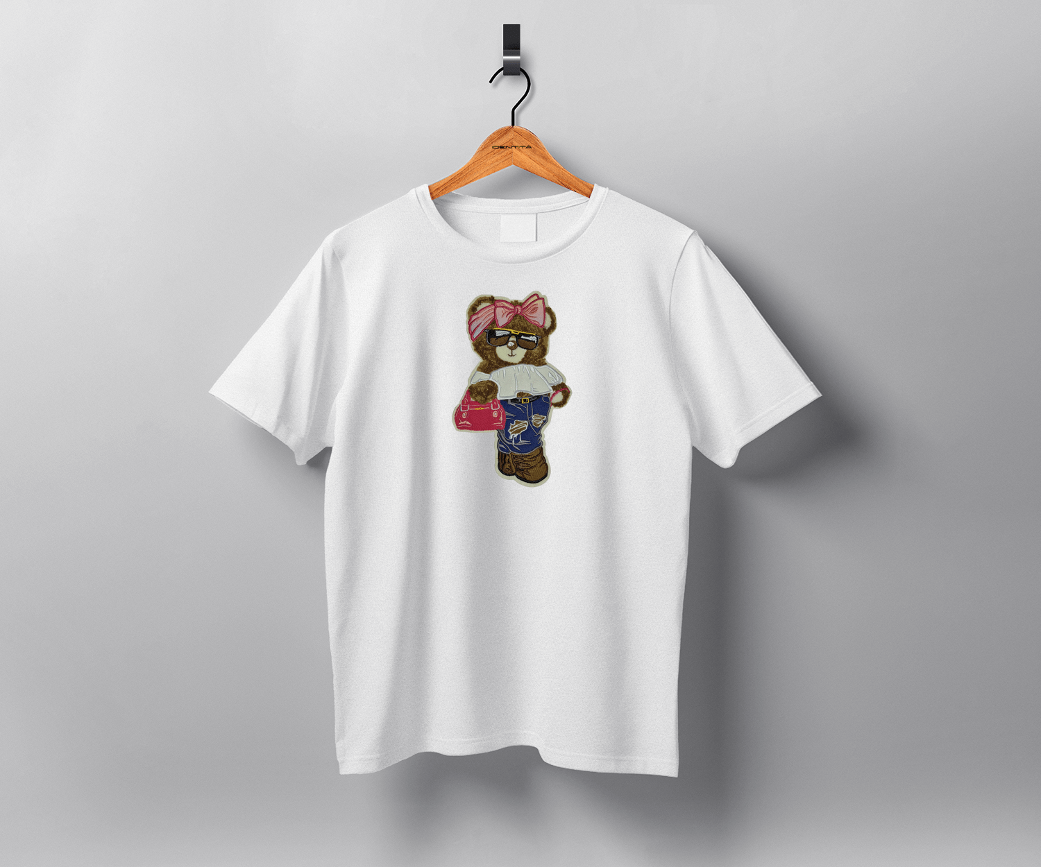 Identità T-Shirt Taglia unica T-shirt a maniche corte - BIANCO