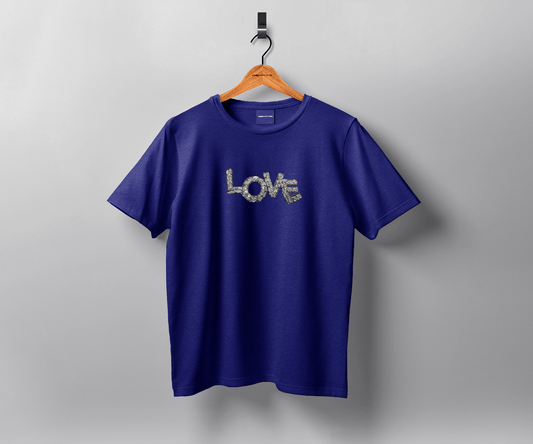Identità T-Shirt Taglia unica T-shirt a maniche corte - BLU