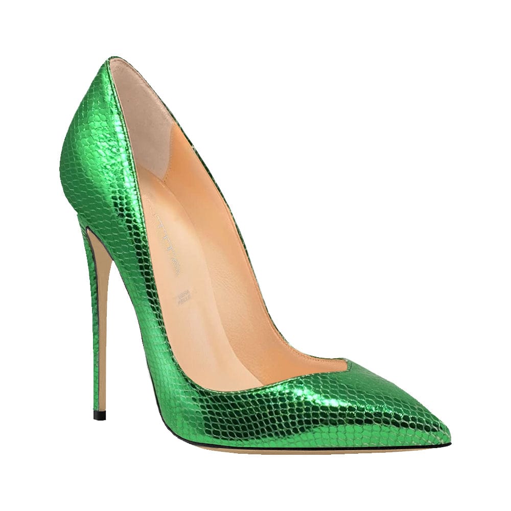 Identità Decollete BLAIR PITONATO VERDE