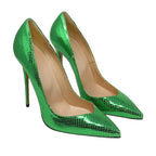 Identità Decollete BLAIR PITONATO VERDE
