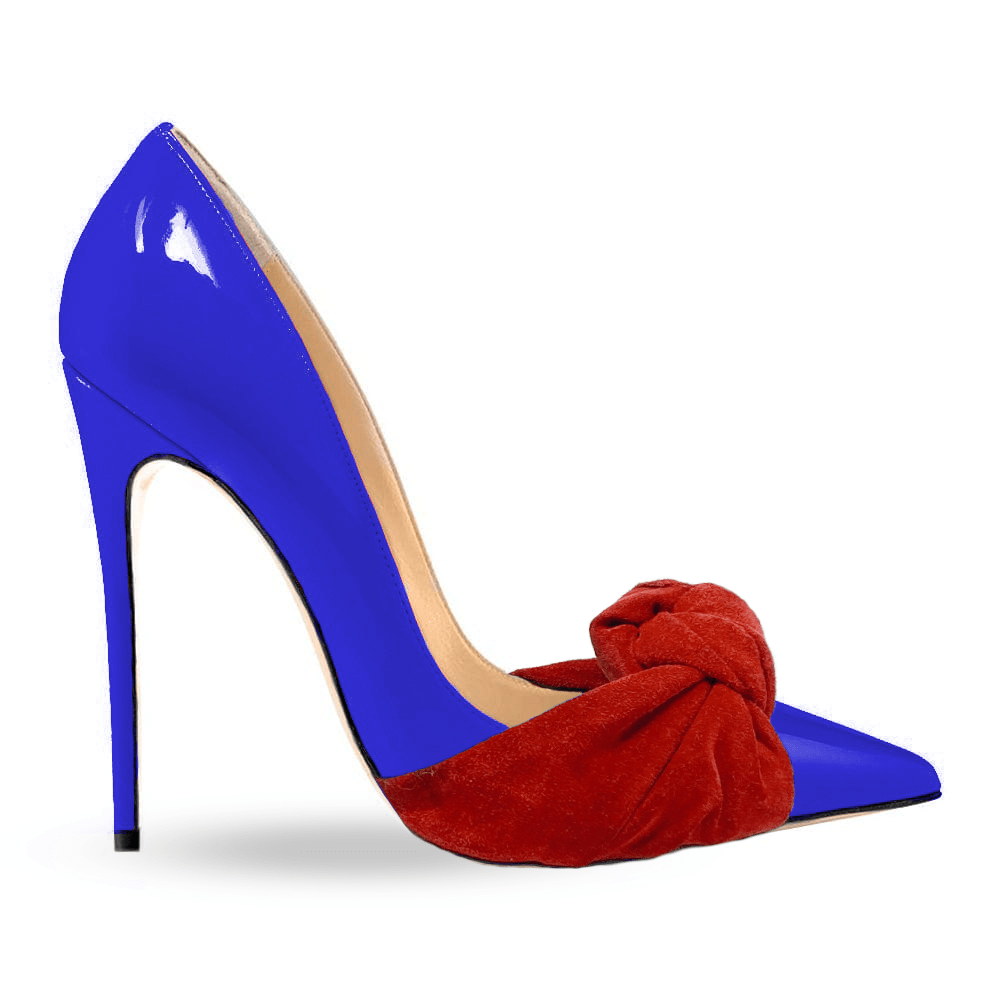 Identità Décolleté SARAH VERNICE BLUETTE/ROSSO