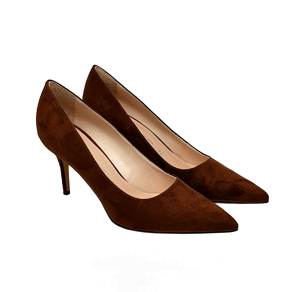 Identità Décolleté SHANA CAMOSCIO MARRONE