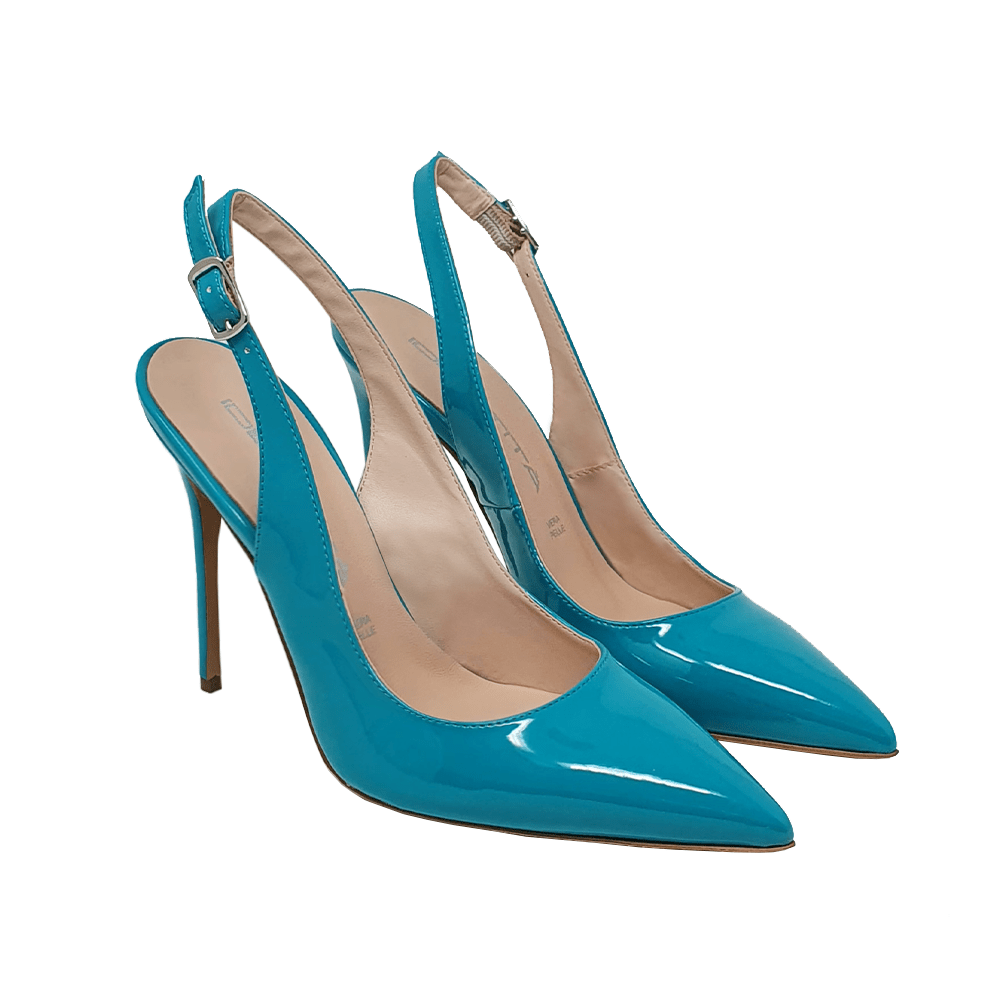 Identità Décolleté Slingback EMILY VERNICE VERDE